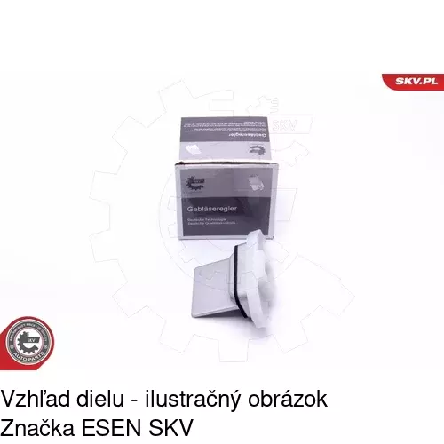 Ovládače klimatizácie 2761KST-1 /POLCAR/ - obr. 1