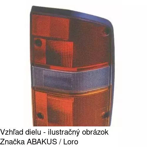 Zadné svetlo 277487-1 /POLCAR/