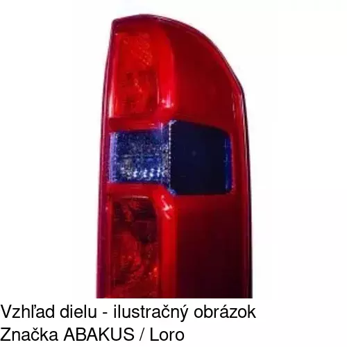Zadné svetlo 277987-E /POLCAR/ - obr. 1