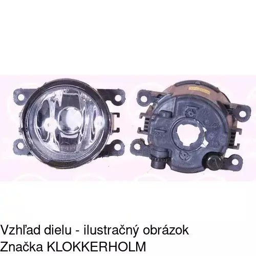Hmlové svetlo - predné 280029-E /POLCAR/ - obr. 2