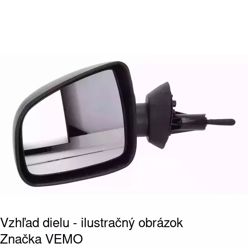 Vonkajšie zrkadlo 2800514M /POLCAR/ - obr. 1