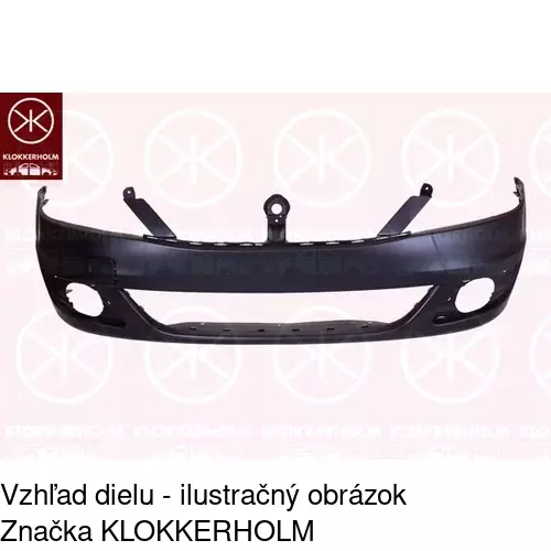 Predný nárazník POLCAR 280107-2