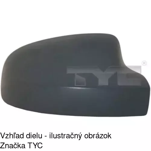 Rám vonkajšieho zrkadla 280155PM /POLCAR/ - obr. 1