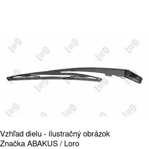 Rameno stierača 2805RWT1 /POLCAR/ - obr. 2