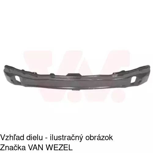 Výstuha nárazníka 282007-4 /POLCAR/ - obr. 1