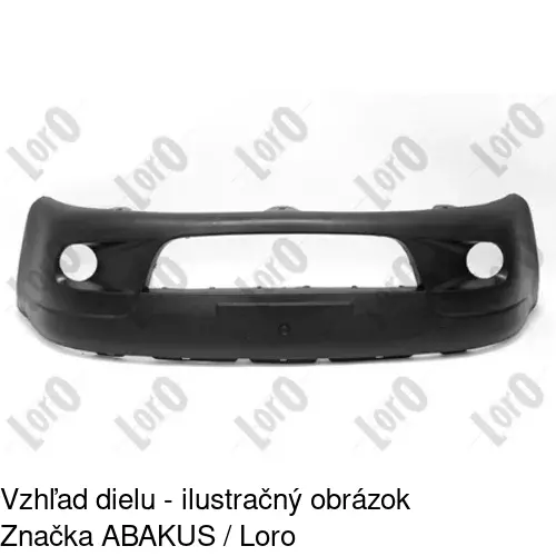 Predný nárazník 290207 /POLCAR/ - obr. 2
