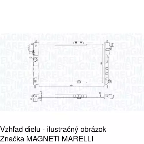 Chladiče vody 291008A1 /POLCAR/ - obr. 1