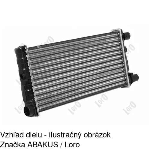 Chladiče vody 300108A2 /POLCAR/ - obr. 3