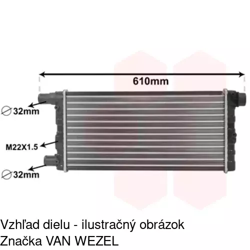 Chladiče vody 300108A2 /POLCAR/ - obr. 5