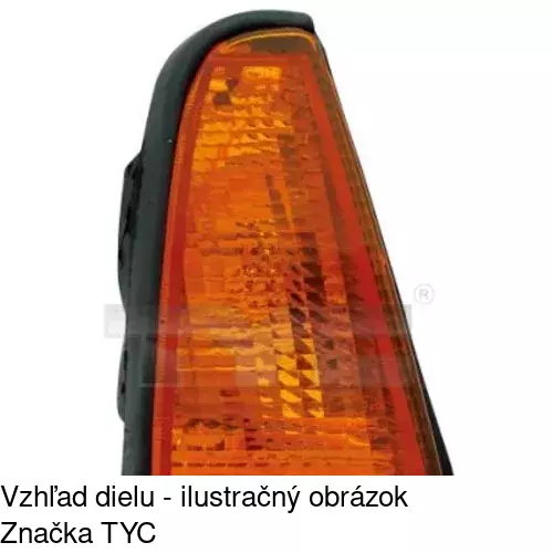 Predná smerovka POLCAR 3001190E