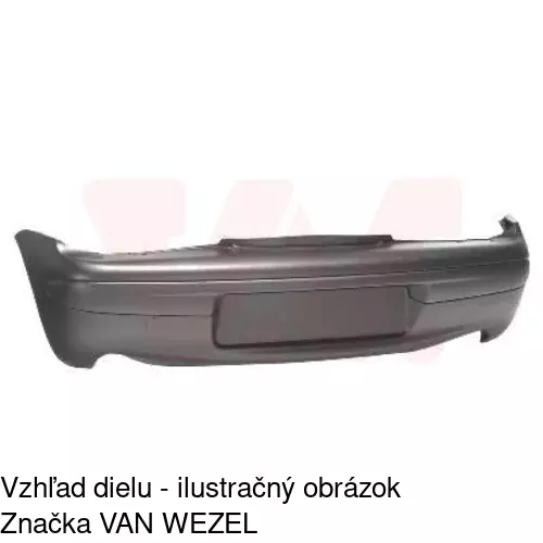 Zadný nárazník 300296-Q /POLCAR/ - obr. 1