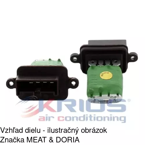Ovládače klimatizácie 3002KST1X /POLCAR/ - obr. 1