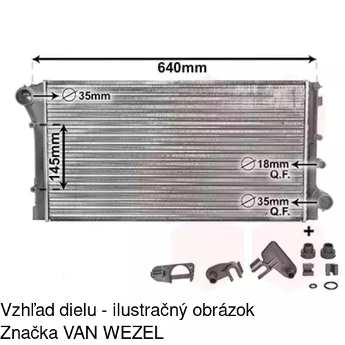Chladiče vody 300308A3 /POLCAR/ - obr. 3