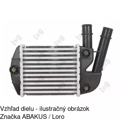 Chladiče vzduchu (Intercoolery) 3003J8-1 /POLCAR/ - obr. 3