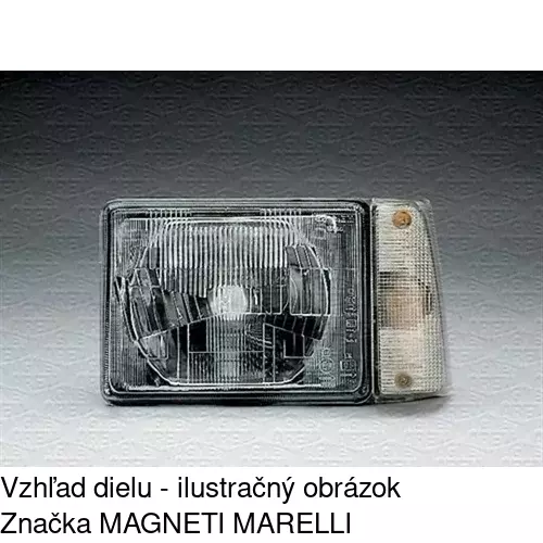 Hlavný reflektor 3004103E /POLCAR/ - obr. 1