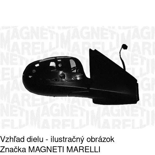 Vonkajšie zrkadlo 3006525M /POLCAR/ - obr. 2