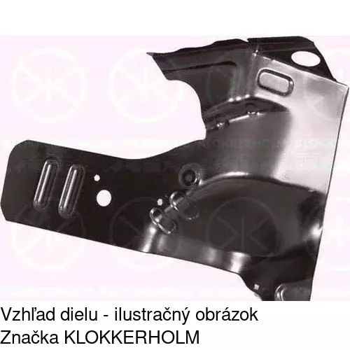 Záves krytu komory motora 301703-5 /POLCAR/ - obr. 2
