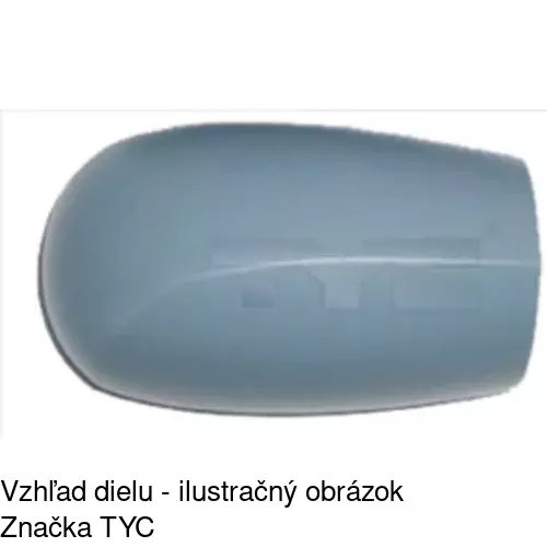 Vonkajšie zrkadlo 3022511E /POLCAR/ - obr. 3