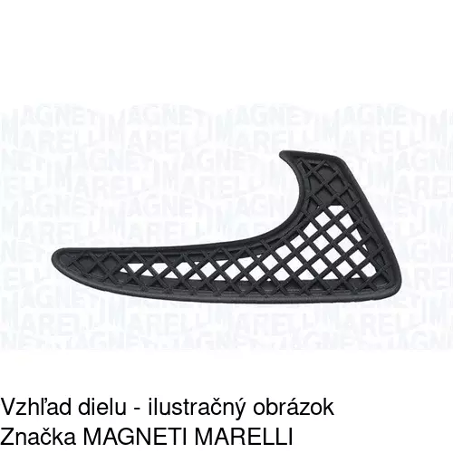 Kryt v nárazníku 302296-7 /POLCAR/ - obr. 1