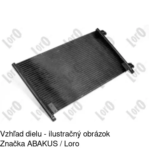 Chladiče klimatizácie 3022K8C1 /POLCAR/ - obr. 1