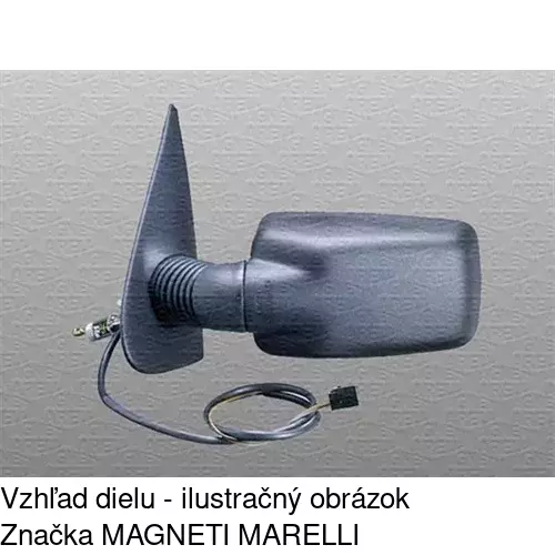 Vonkajšie zrkadlo 3026521M /POLCAR/ - obr. 1