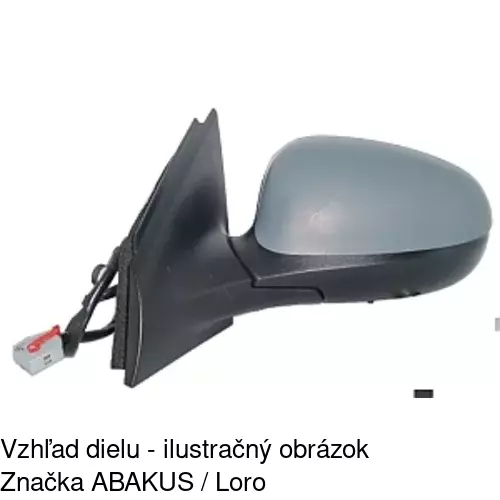Vonkajšie zrkadlo 3029525M /POLCAR/ - obr. 3