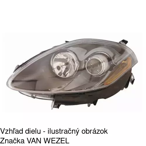Hlavný reflektor 3031092U /POLCAR/ - obr. 4