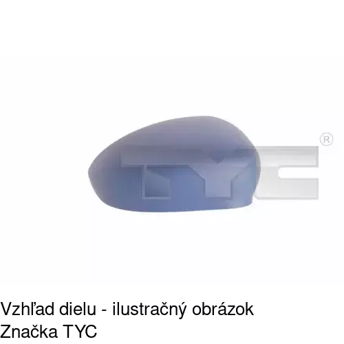 Vonkajšie zrkadlo POLCAR 3035526E