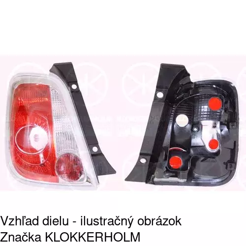 Zadné svetlo 303587-U /POLCAR/ - obr. 2