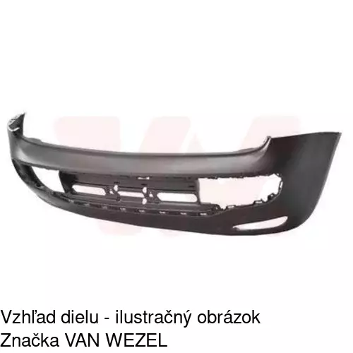 Zadný nárazník 303696-1 /POLCAR/ - obr. 1