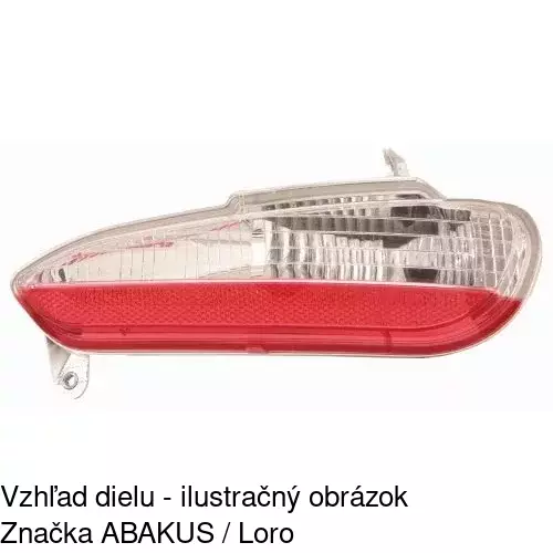 Svetlo spiatočky 303698-X /POLCAR/ - obr. 3