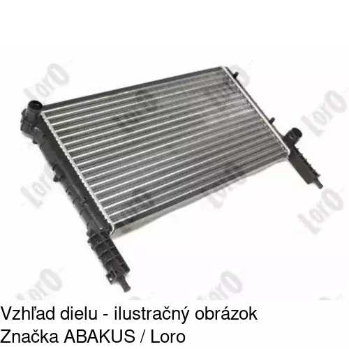 Chladiče vody 304008-1 /POLCAR/ - obr. 2