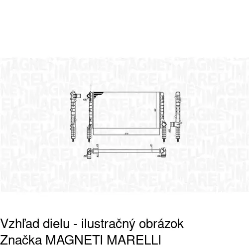 Chladiče vody POLCAR 3040081X