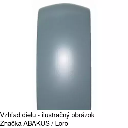 Rám vonkajšieho zrkadla 304054TM /POLCAR/ - obr. 2