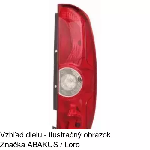 Zadné svetlo 3042872E /POLCAR/ - obr. 3