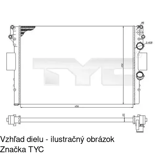 Chladiče vody 3052082X /POLCAR/ - obr. 1