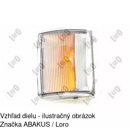 Predná smerovka 305519-C /POLCAR/ - obr. 3
