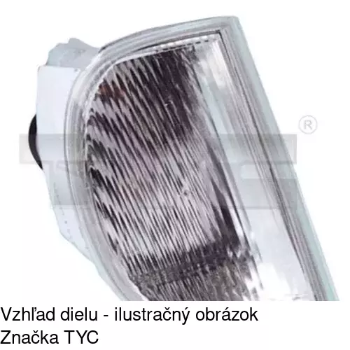 Predná smerovka POLCAR 306020-V
