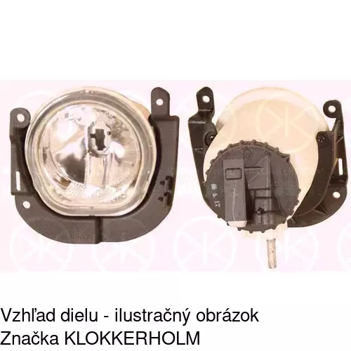Hmlové svetlo - predné 308529-E /POLCAR/ - obr. 5