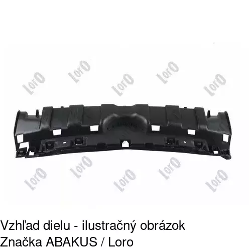 Výstuha nárazníka 30A107-4 /POLCAR/ - obr. 1
