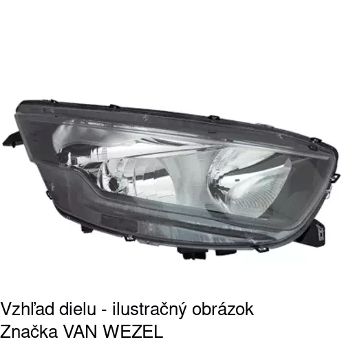 Hlavný reflektor 30N210-U /POLCAR/ - obr. 5
