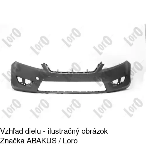 Predný nárazník 314007 /POLCAR/ - obr. 2
