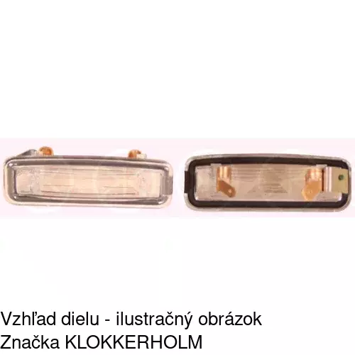 Svetlo na osvetlenie evidenčného čísla 3201958E /POLCAR/ - obr. 3