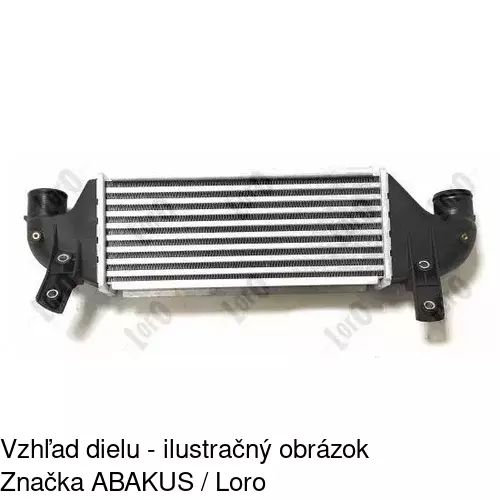 Chladiče vzduchu (Intercoolery) 3201J81X /POLCAR/ - obr. 3