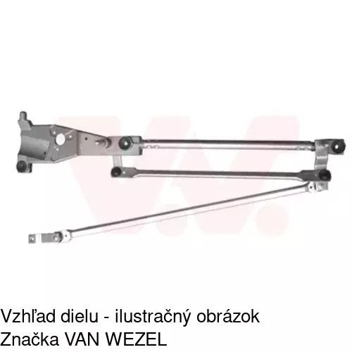 Náhon stieračov bez motora 3201MWP1 /POLCAR/ - obr. 4
