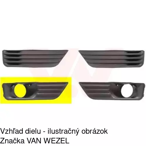 Rámik hmlového svetla 320227-4 /POLCAR/ - obr. 4