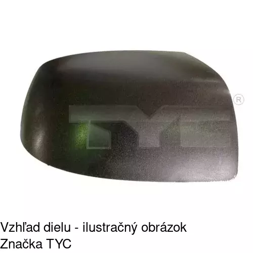 Vonkajšie zrkadlo 3202523M /POLCAR/ - obr. 3