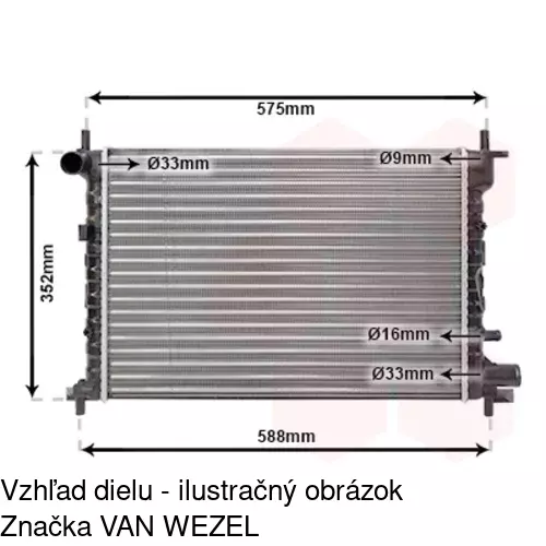 Chladiče vody 321008A1 /POLCAR/ - obr. 4