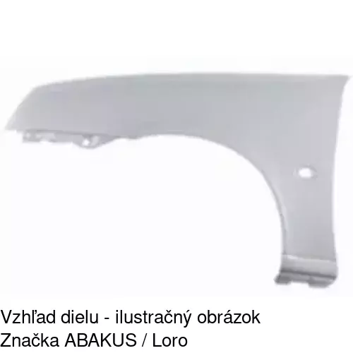 Predný blatník 321101 /POLCAR/ - obr. 2