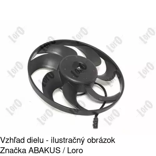 Ventilátory chladičov 321623W1 /POLCAR/ - obr. 2